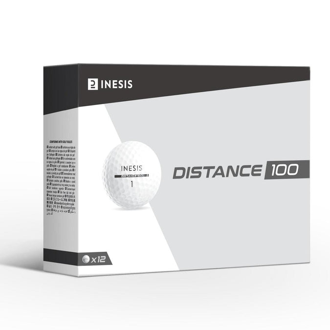 





Balles golf x12 - INESIS Distance 100 - Decathlon Maurice, photo 1 of 6