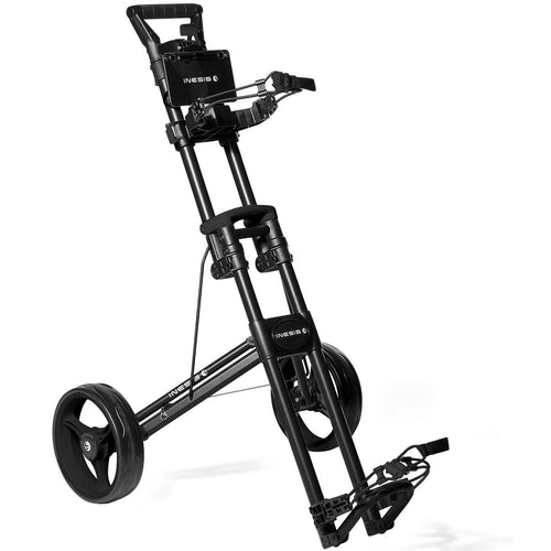 





Chariot golf - INESIS 2 roues compact noir - Decathlon Maurice