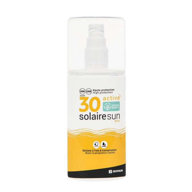 





SPRAY PROTECTION SOLAIRE ACTIVE SPF 30 150 ML - Decathlon Maurice, photo 1 of 13