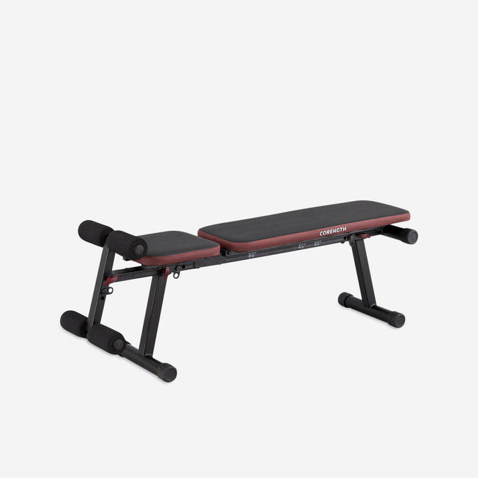 Foldable tilting abdominal weight bench bench 500 fold