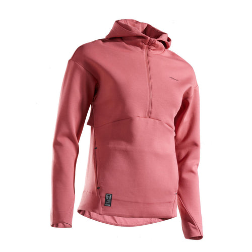 





Sweat tennis à capuche demi zip dry soft - Dry 900 rose