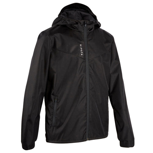 





VESTE COUPE PLUIE DE FOOTBALL T500 ENFANT NOIRE