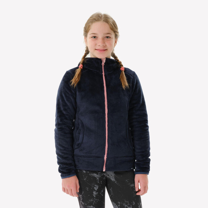 





Veste polaire chaude de randonnée - MH500 bleue marine - enfant 7-15 ans, photo 1 of 12