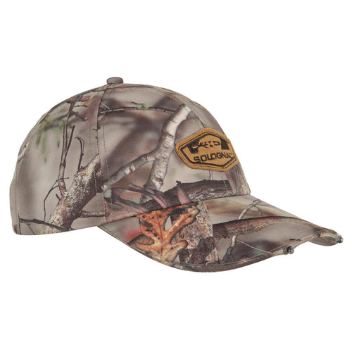 





Casquette éclairante chasse Actikam 500 Led camouflage marron