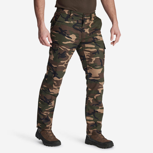 





PANTALON CARGO RESISTANT STEPPE 300 CAMOUFLAGE WOODLAND