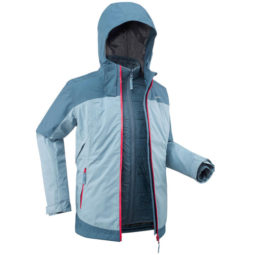 





VESTE 3en1 CHAUDE ET IMPERMÉABLE RANDONNÉE -SH500  MTN -10°C - ENFANT 7-15 ANS