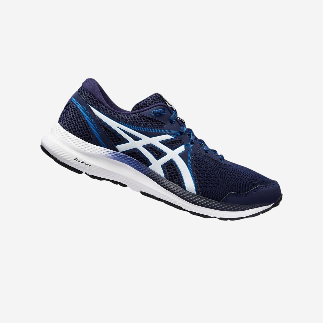 ASICS GEL WINDHAWK BLUE WHITE MEN S RUNNING SHOES