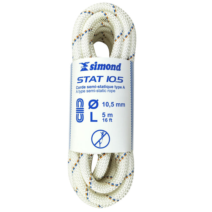 





Corde Semi-Statique  10,5 mm x 5 m - STAT 10,5 Blanche, photo 1 of 3