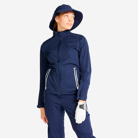 





Veste de pluie golf imperméable Femme -RW500 bleu marine