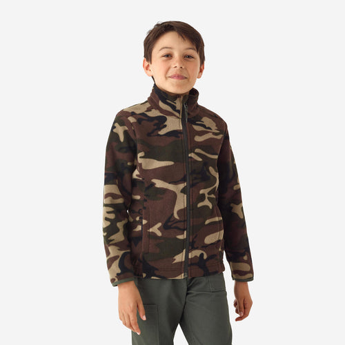 





Polaire chasse chaude junior - 100 camouflage vert et marron