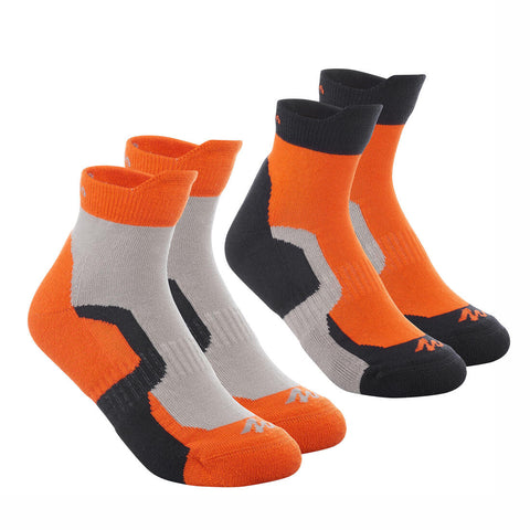 





2 paires de chaussettes de randonnée tige mid enfant crossocks