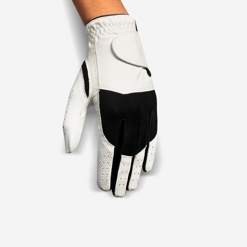 





Gant de golf femme droitière, 100 blanc