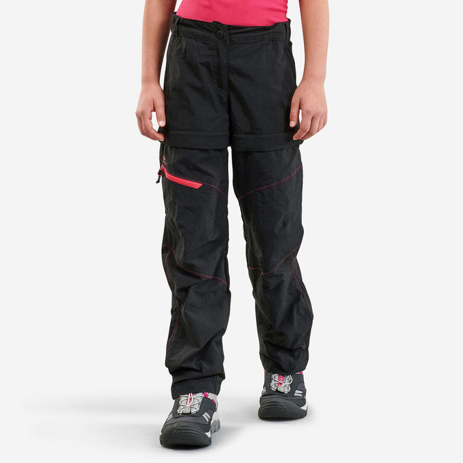 





Pantalon de randonnée modulable - MH500 noir Enfant 7-15 ans, photo 1 of 10