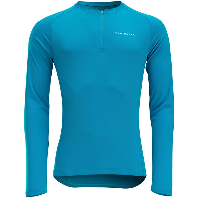 





MAILLOT VELO ROUTES MANCHES LONGUES VELO ETE ANTI UV HOMME - ESSENTIEL BLEU, photo 1 of 7