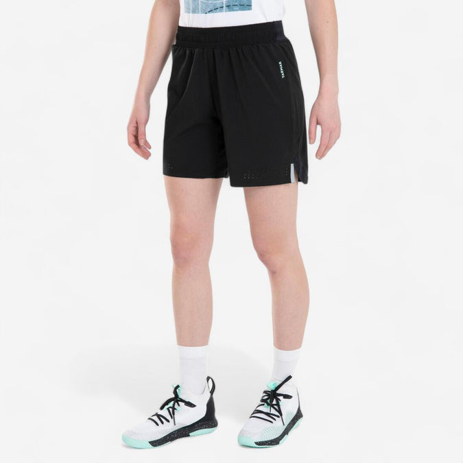 





SHORT DE BASKETBALL FEMME SH500 NOIR, photo 1 of 5