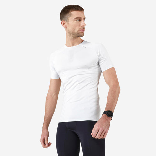 





T-SHIRT RUNNING HOMME RESPIRANT KIPRUN SKINCARE BLANC