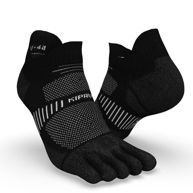 





Chaussettes de running KIPRUN run900 5 orteils fines invisibles noires, photo 1 of 6