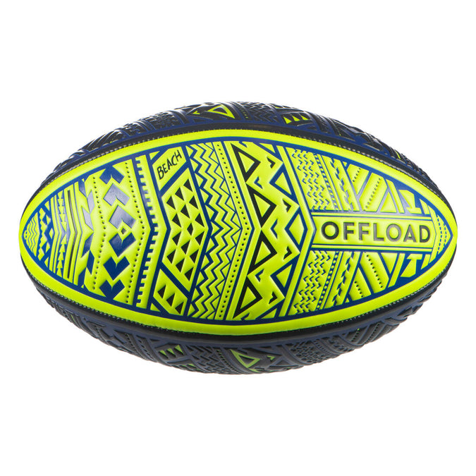 





Ballon de beach rugby R100 taille 4 Maori bleu jaune, photo 1 of 5