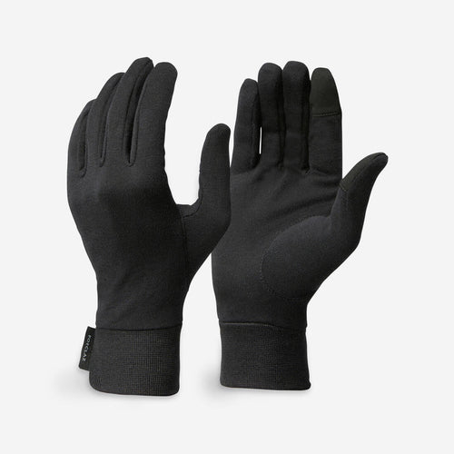 





Sous-gants en soie de trekking montagne - MT 500 noir - adulte