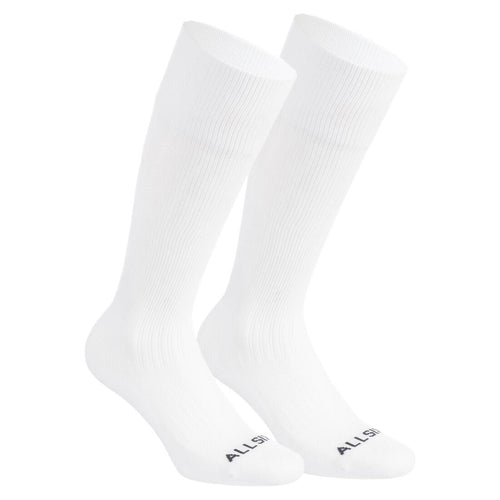 





Chaussettes de volley-ball VSK500 High blanches