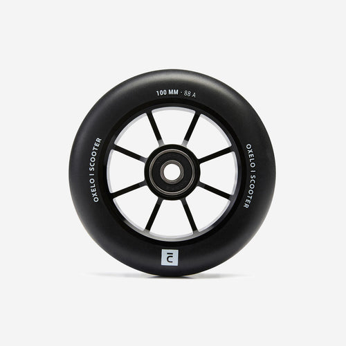 





Roue freestyle 100mm avec jante noire en alu  et gomme noir PU85A