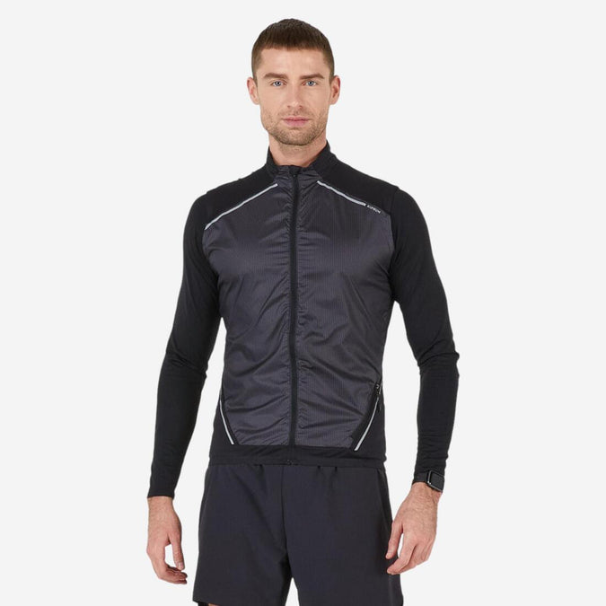 





Veste coupe vent sans manche de running homme - KIPRUN Run 900 noire, photo 1 of 9