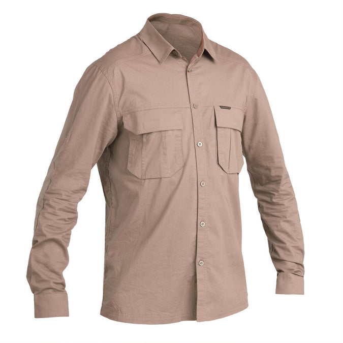 





Chemise coton manches longues chasse légère homme - 500 marron, photo 1 of 10