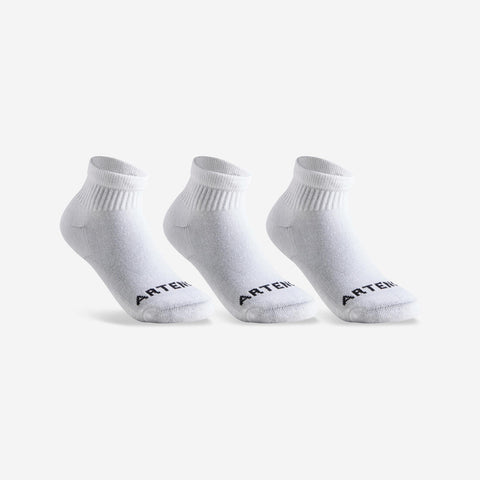 





CHAUSSETTES DE SPORT ENFANT MI-HAUTES  ARTENGO  RS 100 LOT DE 3