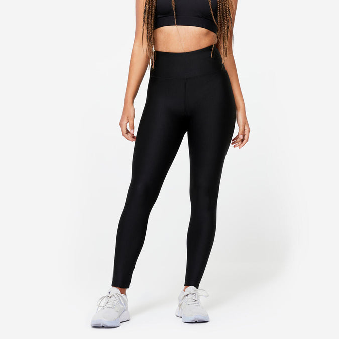 





Legging de fitness taille haute femme, noir fumé, photo 1 of 5