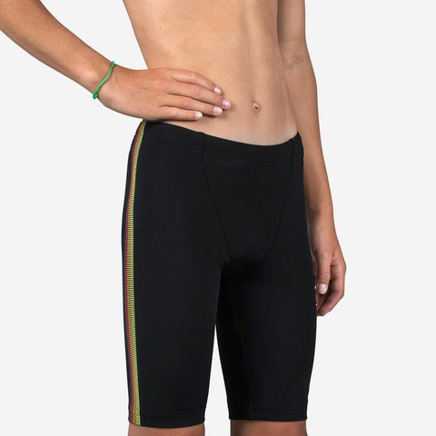 





Jammer de Natation Garçon - Fitib - Noir / Jaune fluo