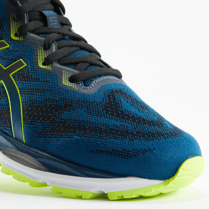 CHAUSSURES DE RUNNING HOMME ASICS GEL ZIRUSS 5 BLEUE JAUNE