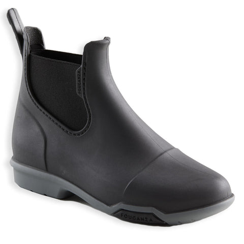 





Boots équitation Enfant - 100 noir et gris