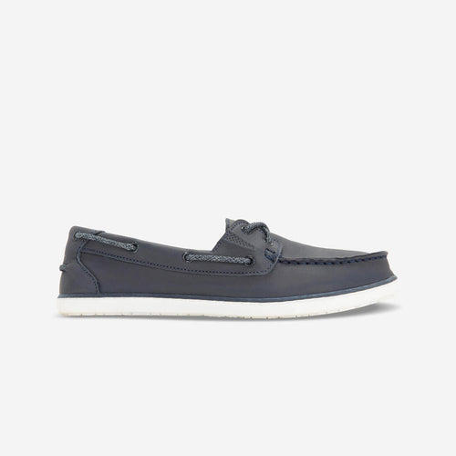 





Chaussures bateau en cuir SAILING 500 femme Navy