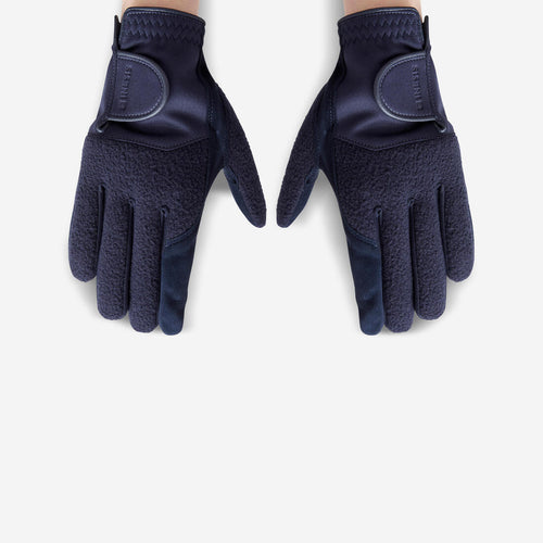 





Paire de gants golf hiver femme - cw bleu marine