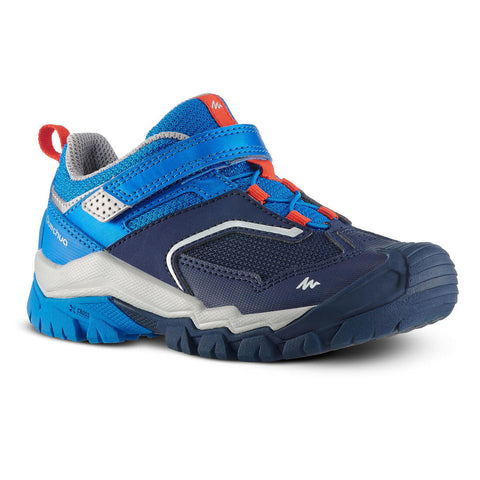 





Chaussures basses de randonnée montagne  enfant Crossrock Bleues 24-34