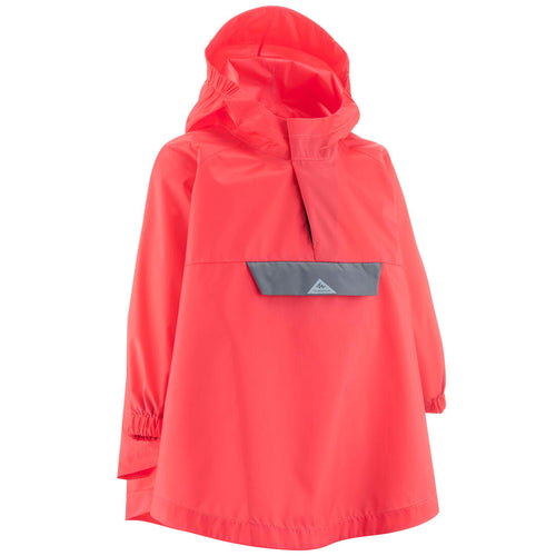 





Poncho imperméable de randonnée - MH100 KID rose - enfant 2-6 ans