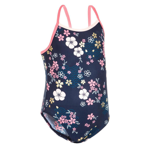 





Maillot de bain bébé fille une pièce rose avec imprimé