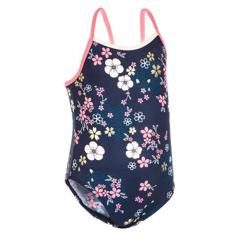 





Maillot de bain bébé fille une pièce rose avec imprimé