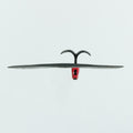PLAQUETTES FINGER PADDLES 900 QUICK'IN  NOIR ROUGE
