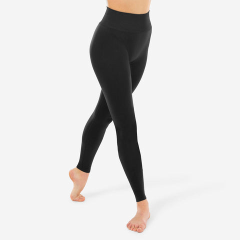 





Legging de danse moderne taille haute femme, noir