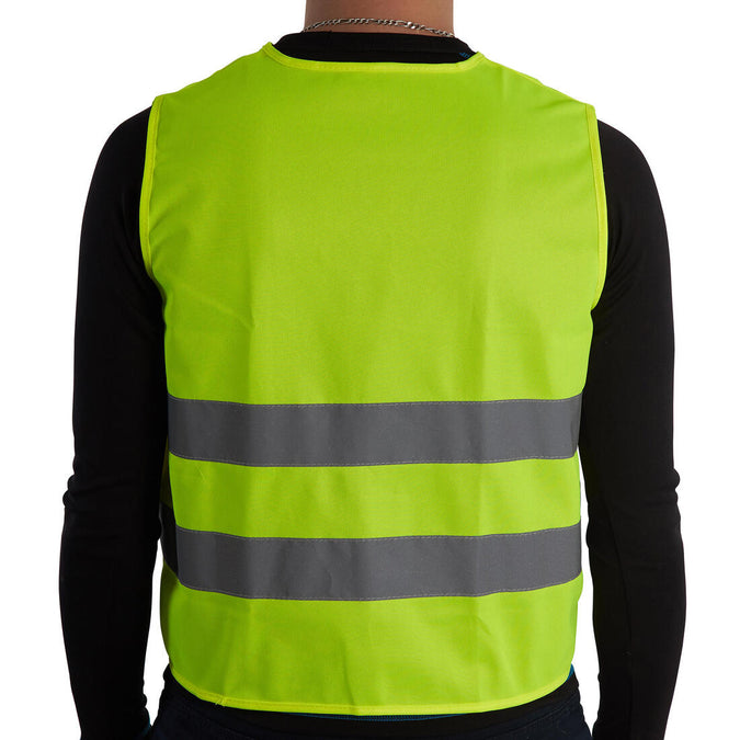 Gilet fluo course a pied decathlon best sale