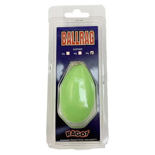 





Ballrag phosphorescent 40gr pêche en mer