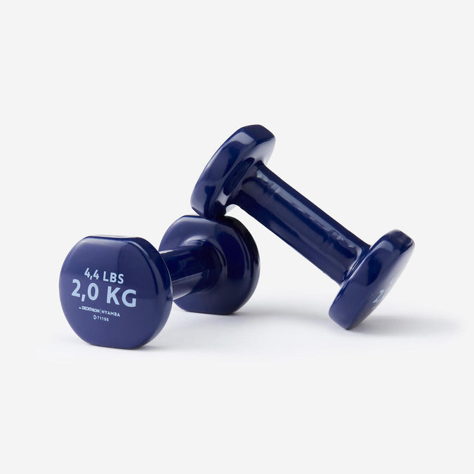 





PAIRE D'HALTÈRES FITNESS 2*2 KG - BLEU MARINE, photo 1 of 3