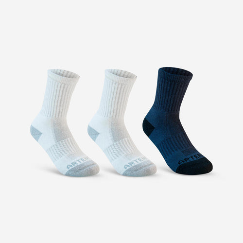 





CHAUSSETTES DE SPORT ENFANT HAUTES ARTENGO RS 500 BLANC MARINE LOT DE 3