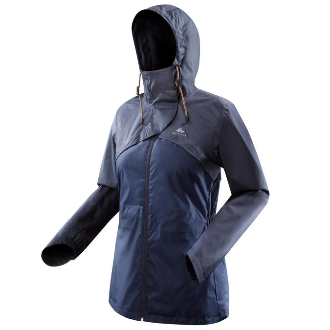 Waterproof hiking jacket NH500 Women