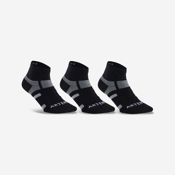 





CHAUSSETTES DE SPORT MI-HAUTES ARTENGO RS 560 NOIR GRIS LOT DE 3, photo 1 of 6