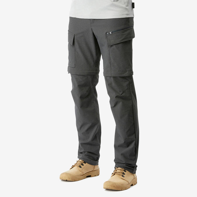 





Pantalon modulable 2 en 1 de trek voyage - TRAVEL 900 MODUL gris Homme, photo 1 of 10