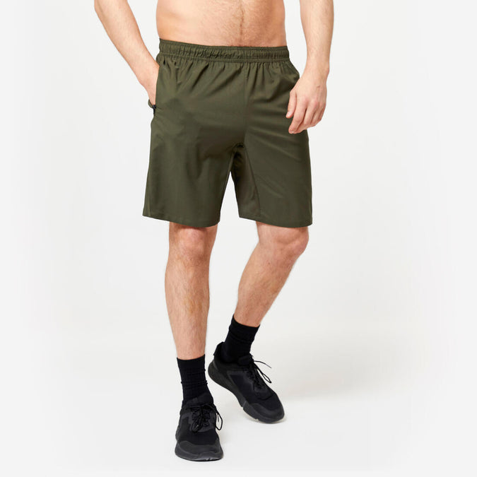 





Short de fitness essentiel respirant poches zippés homme uni, photo 1 of 6