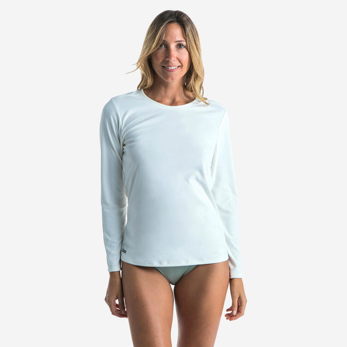 





TEE SHIRT ANTI UV SURF MALOU MANCHES LONGUES FEMME GREIGE (SANS TEINTURE), photo 1 of 11