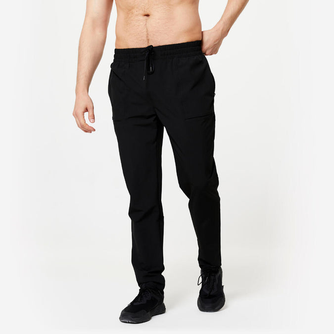 





PANTALON DE FITNESS COLLECTION RESPIRANT HOMME - NOIR, photo 1 of 7